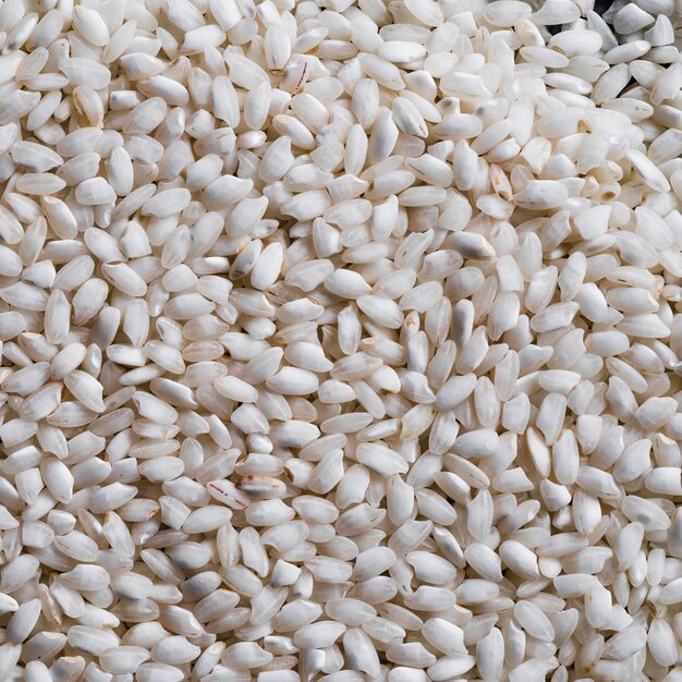 Texture of white rice