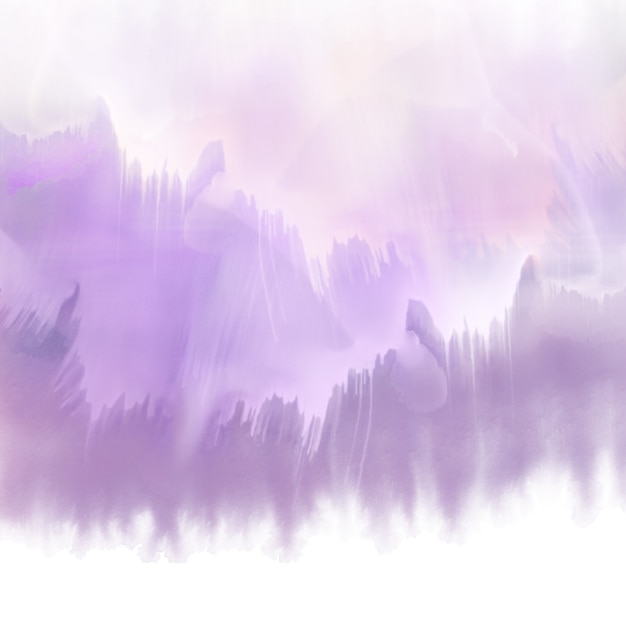 Free Photo texture with purple watercolor brushstrokes