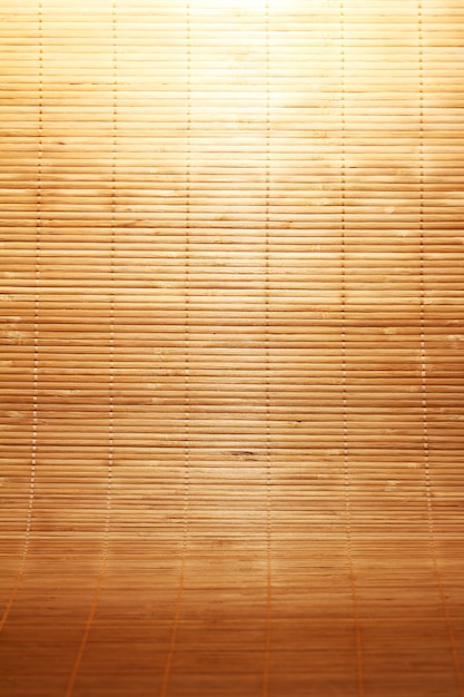 Texture of wooden mat