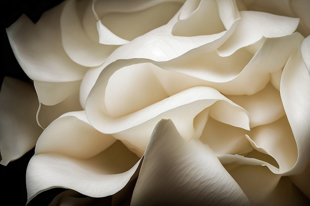 Free photo textured white rose background