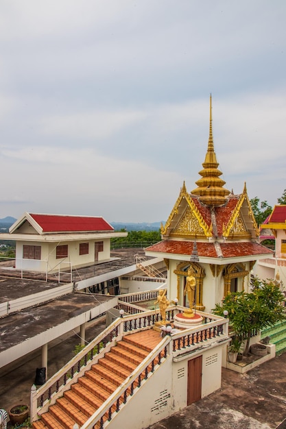 Thai Buddhism temple Wat Khao Din, Pattaya district, Chonburi, Thailand
