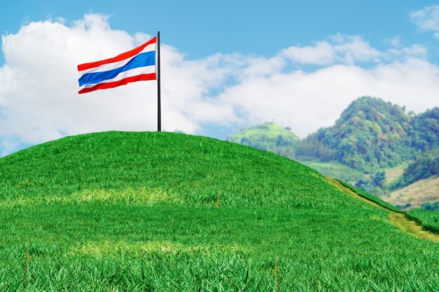 タイの国旗 無料の写真 タイの国旗 無料の写真