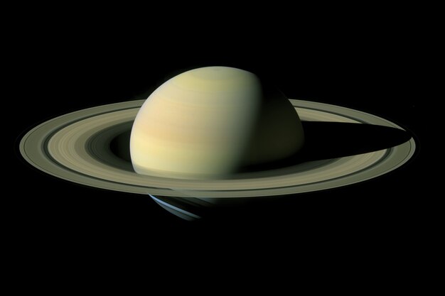 リング​の​ある​美しい​惑星​土星​この​画像​の​要素​は​nasa​によって​提供されました