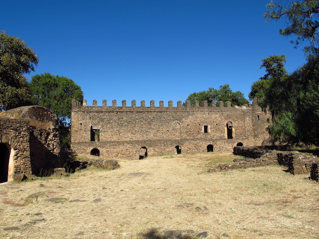 エチオピア、ゴンドール市の城