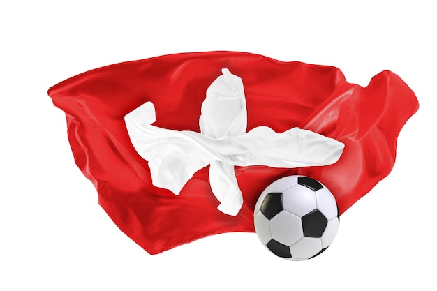 Государственный флаг швейцарии.