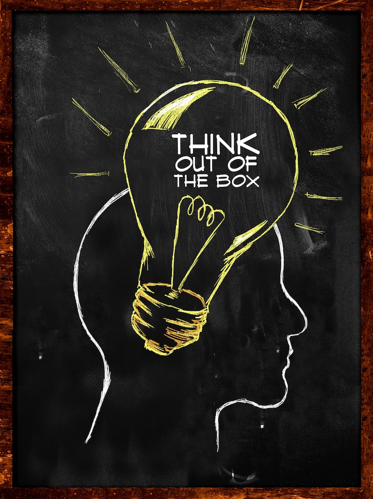 Free Photo think out of the box