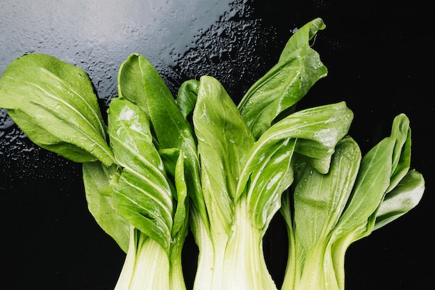 Free photo three chinese cabbages