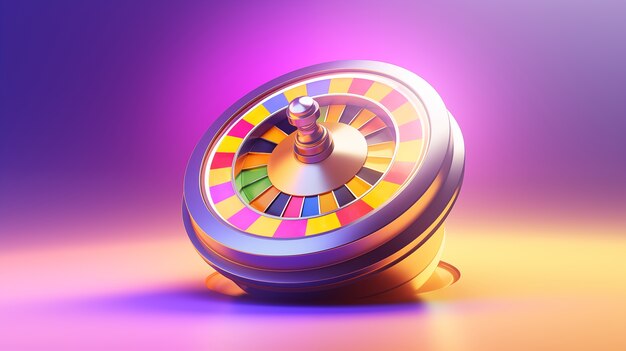 three dimensional casino item