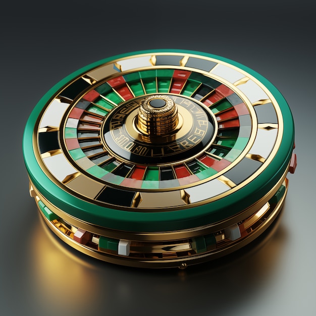 Free photo three dimensional casino item