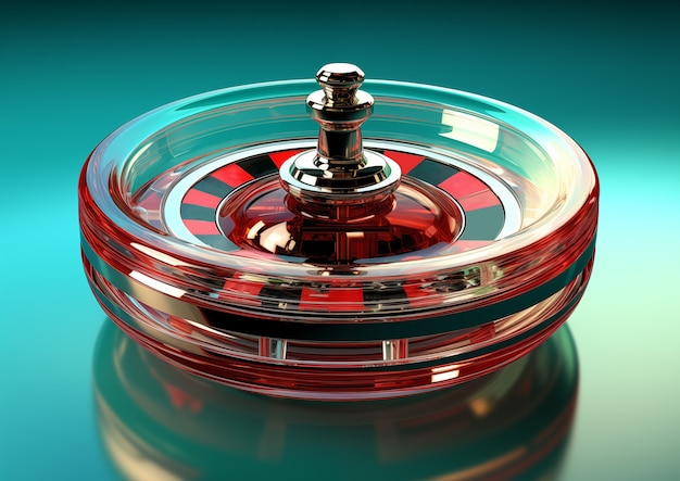 three dimensional casino item
