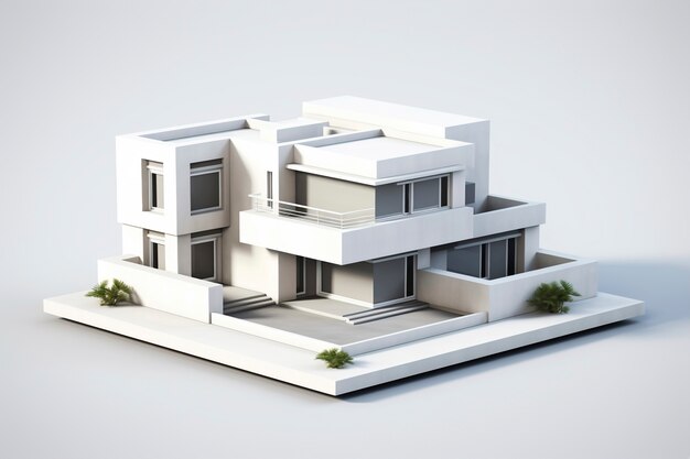 3차원 집 모델