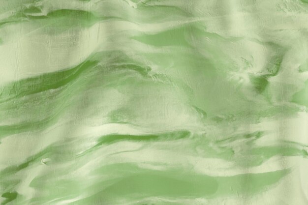 Tie dye clay background in green handmade creative art abstract style