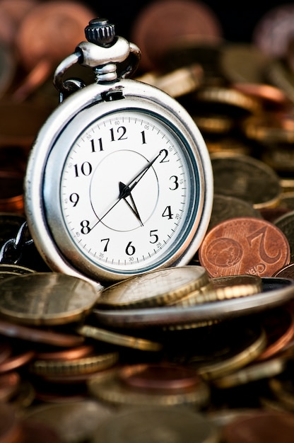 Download wallpapers time is money Pocket Watch on dollars old watch  finance concepts business money american dollars for desktop free  Pictures for desktop free