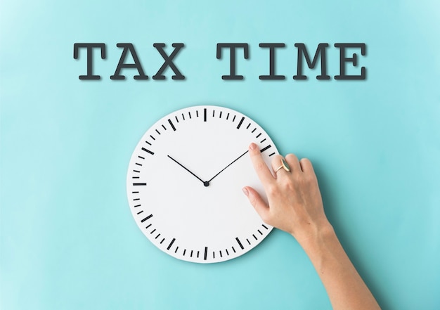 Время для концепции напоминания о налогах