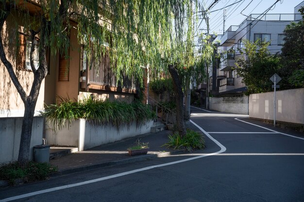 昼間の東京の街並み