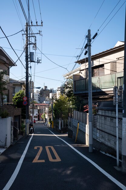 昼間の東京の街並み