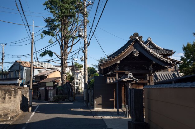 昼間の東京の街並み