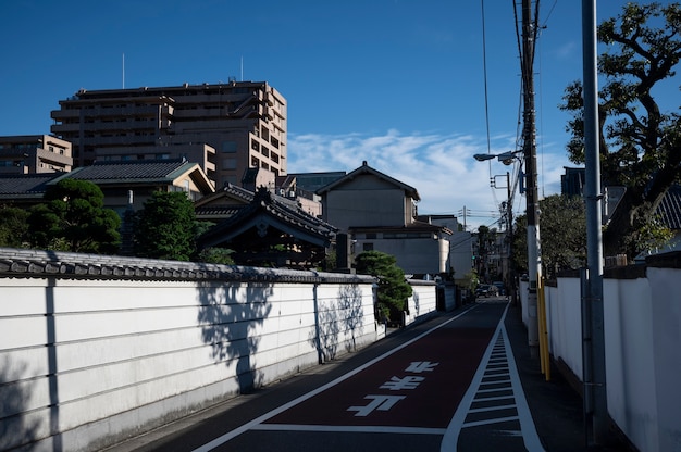 昼間の東京の街並み