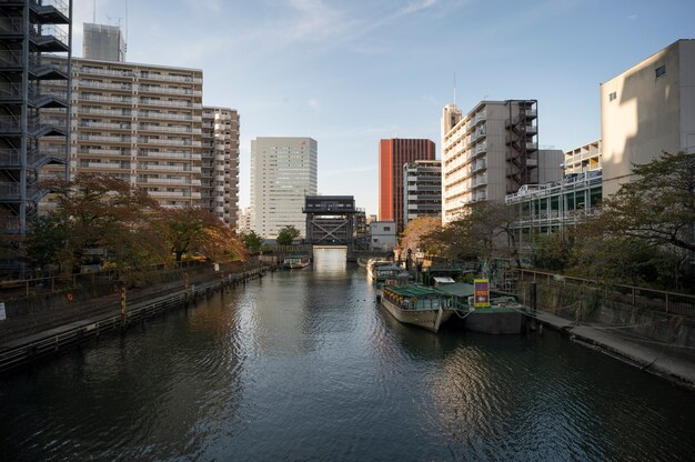 Tokyo cityscape in daytime