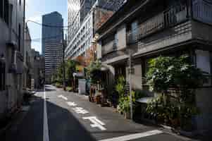 無料写真 昼間の東京の街並み