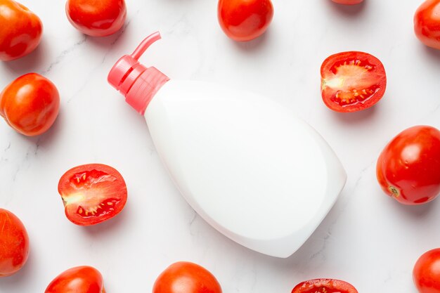 Tomato lotion body skin care