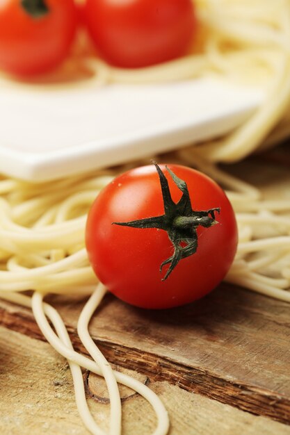 토마토와 스파게티