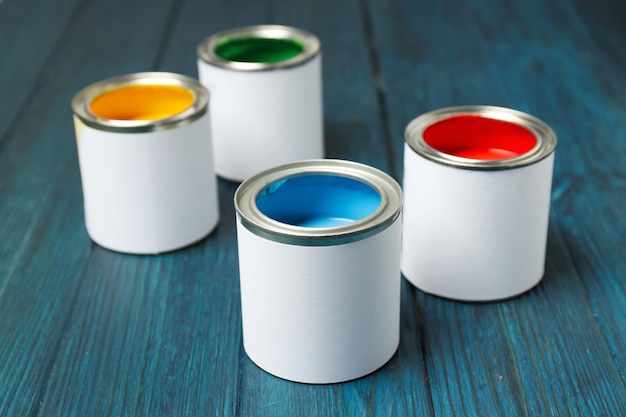 Free photo tools for art and repairing paint paint in can