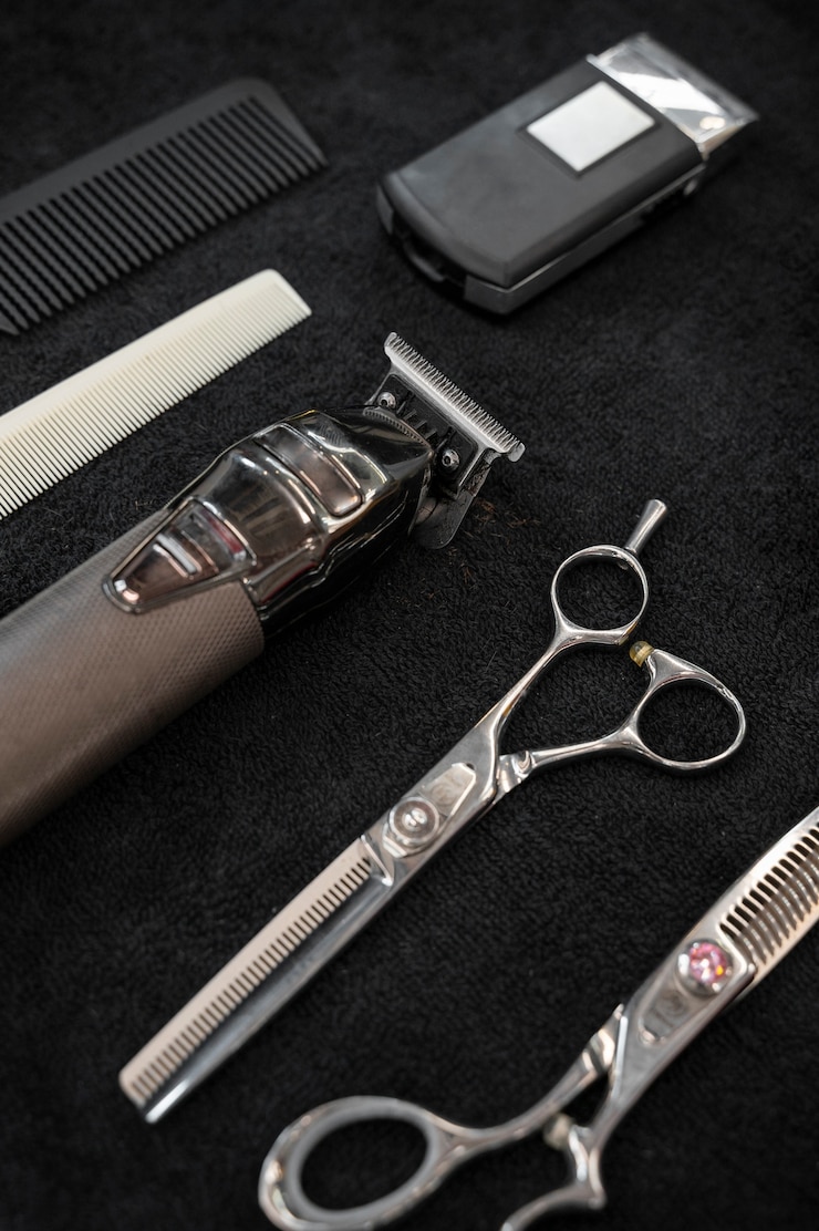 Free Photo tools for the profession of a hairdresser