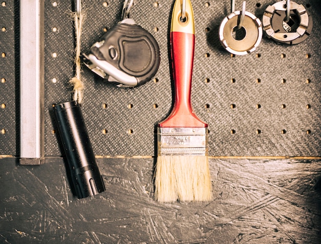 Tools of a repairing shop