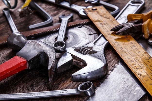 Tools on the table