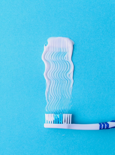 Toothbrush with toothpaste