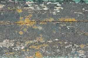 Free photo top view of aged surface with paint