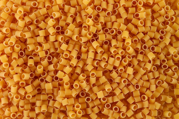 top view anelloni pasta 