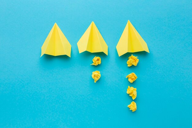 top view assortment with innovation elements
