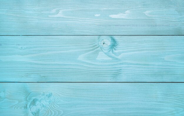 Top view of blue wooden surface