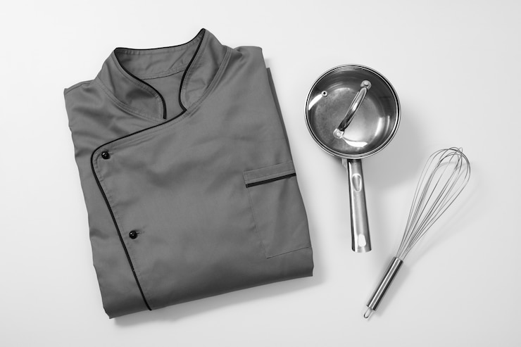 Free Photo top view over chef attire