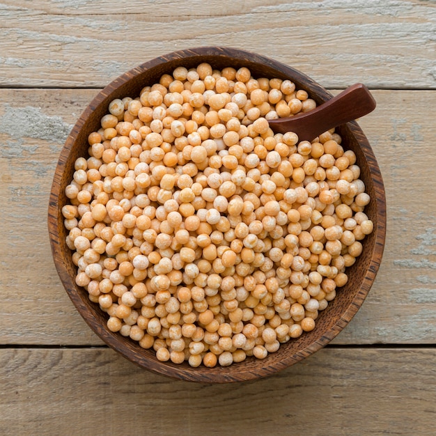 Chickpeas 콩 개념의 상위 뷰