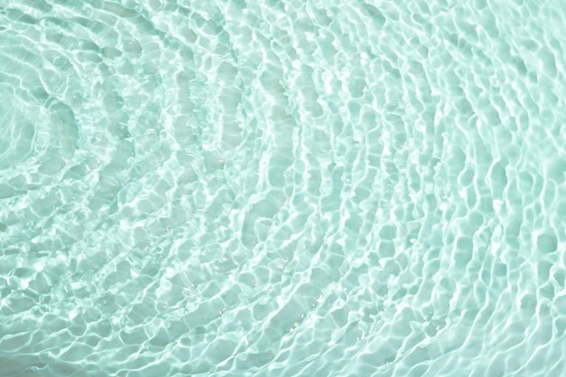 Top view clear ocean water texture