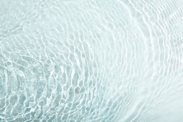 Вид сверху прозрачная текстура воды океана