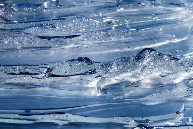 Top view close-up of hydroalcoholic gel