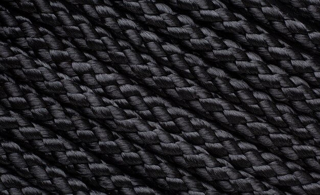 Top view close-up of rope texture composition