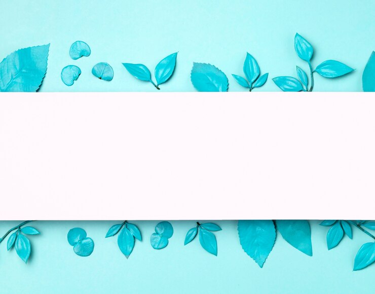 मुफ़्त फोटो top view collection of leaves with copy space