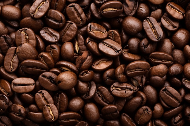 上面図のおいしいコーヒー豆の配置