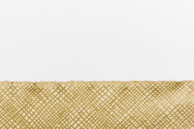 Top view elegant golden fabric texture