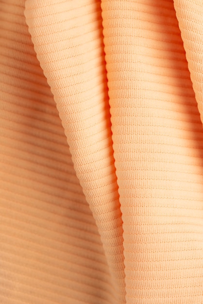 Free photo top view of fabric texture