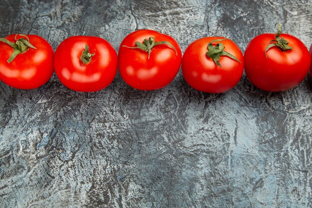 무료 사진 상위 뷰 신선한 빨간 토마토