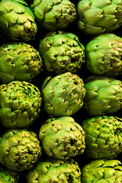 Free photo top view fruit pile