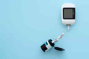 無料写真 糖尿病用上面血糖測定装置