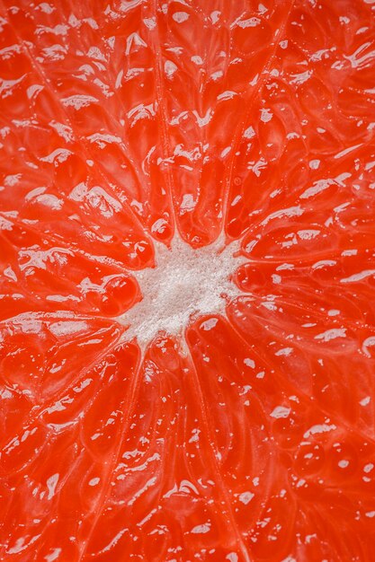 Top view grapefruit close-up background