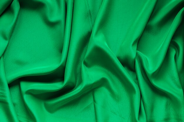 カーニバルの緑の布の平面図
